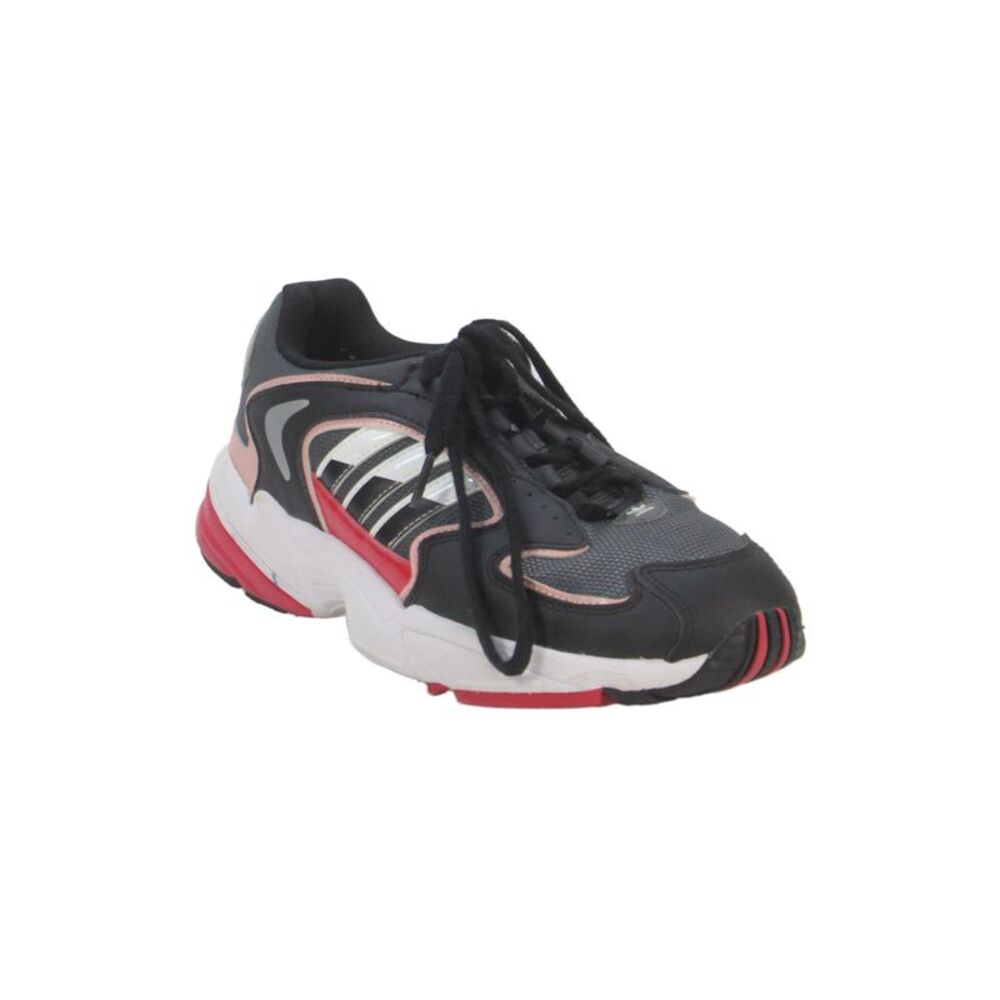 Adidas Originals Falcon 2000 Womens Casual Sneakers Black Pink White Size 9